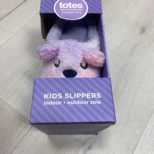 totes Kids Slippers - Purple and Pink